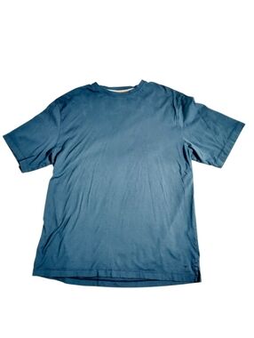 Left Coast Tee Men's Crew Neck T‑Shirt in Teal XL